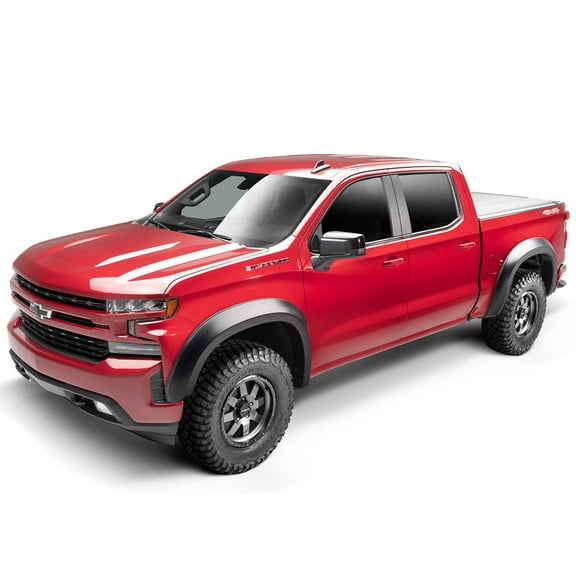 Husky Liners Fender Flares Extend-A-Fender Style | Fits 2019 - 2024 Ram 1500 (Excludes Rebel & TRX Model) | Front & Rear, 4-pcs. Black | 2805926