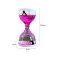 thumbnail image 5 of opvise Timer Toy Exquisite Leak-Proof Joyful Moving Drip Oil Hourglass Model for Desktop Pink, 5 of 7