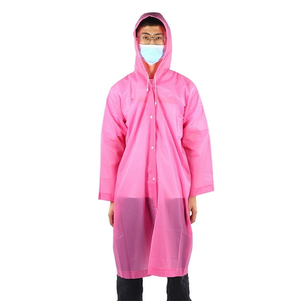 Pink waterproof best sale raincoat