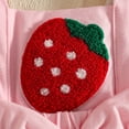 thumbnail image 5 of Sopiago Baby Girl Clothes Summer Outfit Newborn Strawberry Bow Ruffle Sleeveless Tulle Romper Dress Cute Infant Onesie Pink,3-6 Months, 5 of 6
