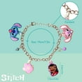 thumbnail image 4 of LUV HER Lilo and Stitch 7" Bracelet with Metal Charms - Disney Stitch - Ages 3+, 4 of 6