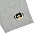 thumbnail image 2 of The Powerpuff Girls Buttercup Head Mens Sweat Shorts, 2 of 5
