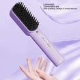thumbnail image 3 of Peine Alisador Con Calefacción, 3 Temperaturas Ajustables, Inalámbrico, Evita Quemaduras, Cepillo Alisador De Cabello Recargable Para Todo Tipo De Cabello, Para Viajes,, 3 of 7