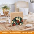 thumbnail image 6 of Yayeee Napkin Holder for Table Kitchen Paper Tissue Organization, Christmas Blooms, 6 of 8