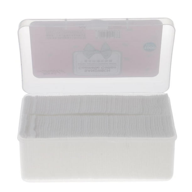 1000pcs / Set componen los cuadrados de las almohadillas de , toallita de limpieza facial