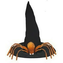 Large Orange Spider Witch's Hat by Ganz -Halloween Witch Hat