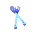 thumbnail image 1 of Cuchara de alimentación con sensor de temperatura, juego de vajilla para bebé, tazón de comida, platos de aprendizaje, plato de servicio, bandeja, ventosa, 1 of 6
