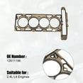 thumbnail image 3 of Unique Bargains Cylinder Head Gasket for Chevrolet Equinox 2010-2017 for GMC Terrain 2010-2017, 3 of 6