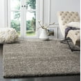 thumbnail image 3 of SAFAVIEH Milan Harlow Solid Plush Shag Area Rug, Grey, 8'6" x 12', 3 of 13