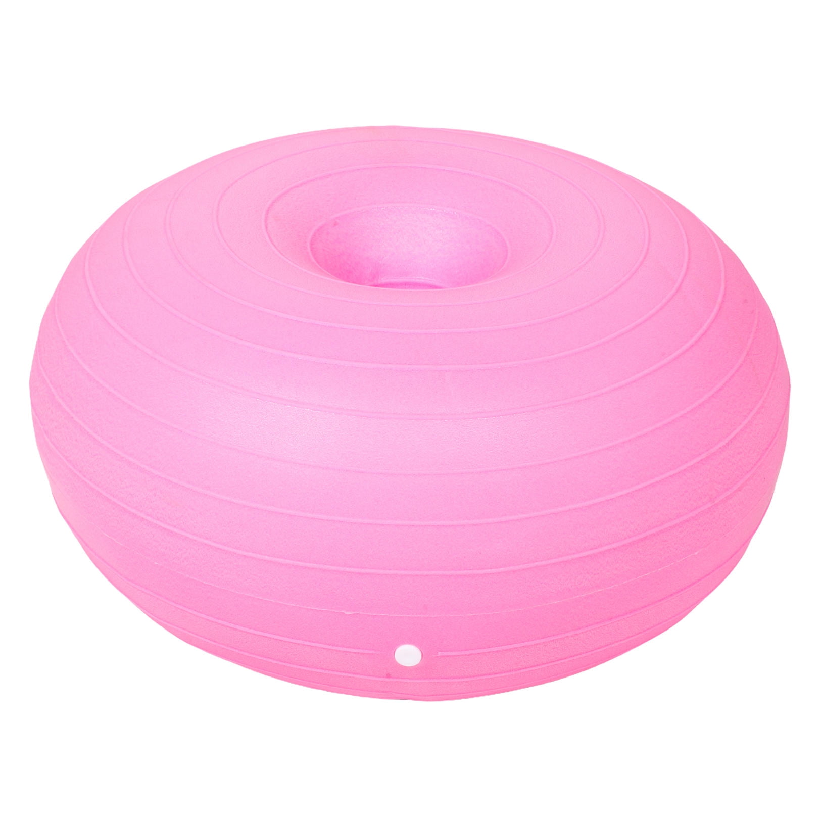 Worgeous Donut Shape Inflatable Stability Donut Shape Ball For Balance Training Small Exercise Ball Multi-Use Pilates Ball Portable Core Ball Reusable Exercise Ball