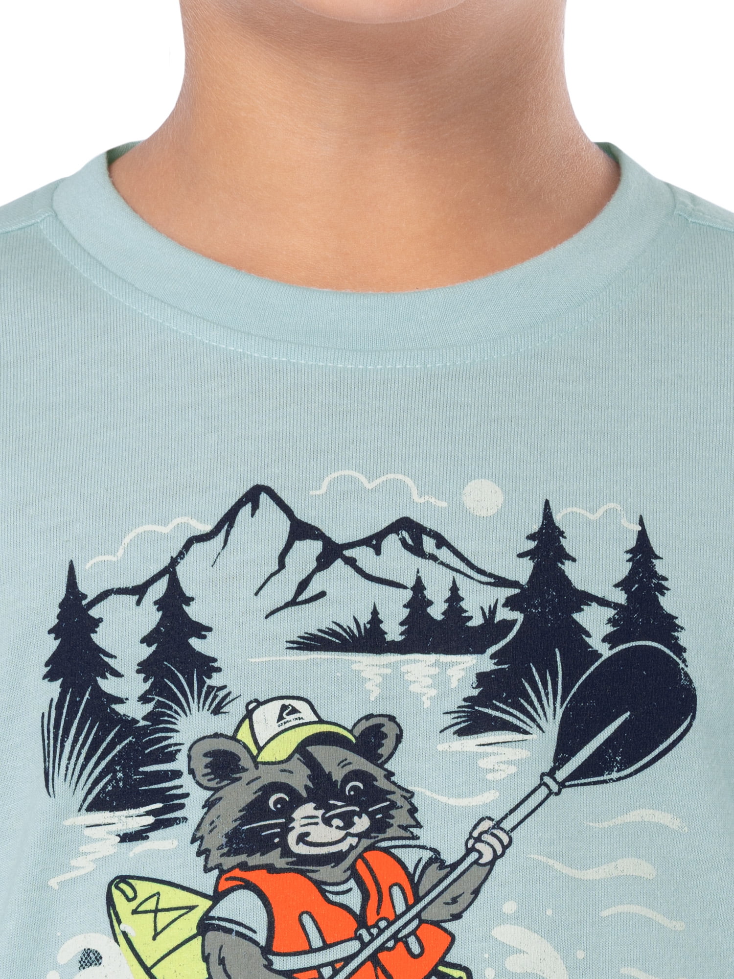 Ozark Trail Boy's Graphic Short Sleeve T-Shirt, Sizes 4-18 & Husky