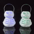 thumbnail image 4 of Moyic Linterna de Halloween, decoración colgante interesante, lámpara de esqueleto colgante LED DIY alimentada por eléctrica, regalo Kits de decoración para fiestas Blanco Moyic HA068763-02, 4 of 6