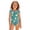 Light Green, variant on Grblisyd Girls One Piece Swimsuits Flutter Sleeve Hawaiian Beach Sport Swimwear Kids Crew NeckBathing Suit 8 Years