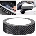 thumbnail image 3 of 5M/16.4 Feet Black Car Door Edge Film Anti-Scratch Sticker For Door Edge, Door Bumper, Protection Tape, Carbon Fiber Strip Sticker, 3 of 5