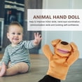thumbnail image 3 of Shisuyan Plush Animal Stuffed Toy Dog Hand Puppet Plaything Kids Hand Puppets Toy, 3 of 8