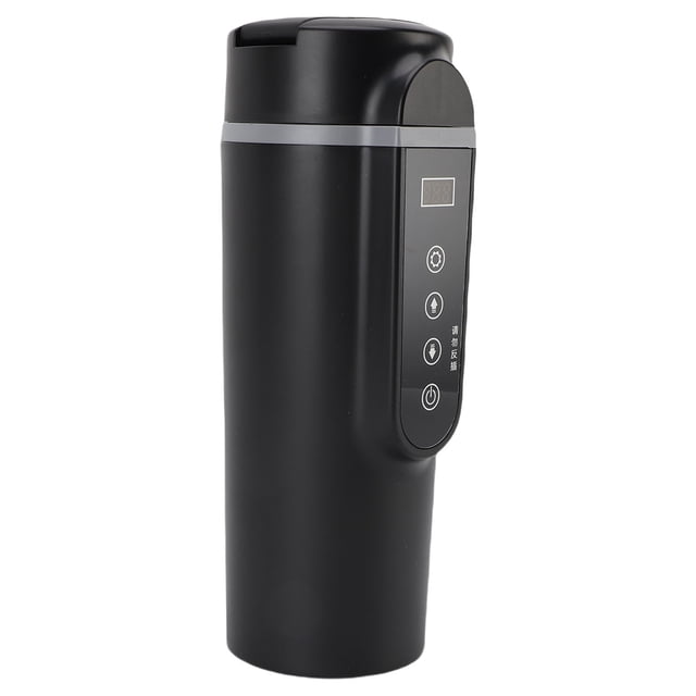 Hervidor Eléctrico Para Coche, Control Inteligente De Temperatura, 500 Ml, Taza Calefactora Portátil Multiusos Para Coche, 75 W, 100 W Para Viaje