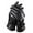 Style B - Black, variant on Gustave Women Leather Touch Screen Gloves Thermal Lining Faux Fur Cuffs Motorcycle Driving Winter Warm Gloves Full Finger Mitten "Black"