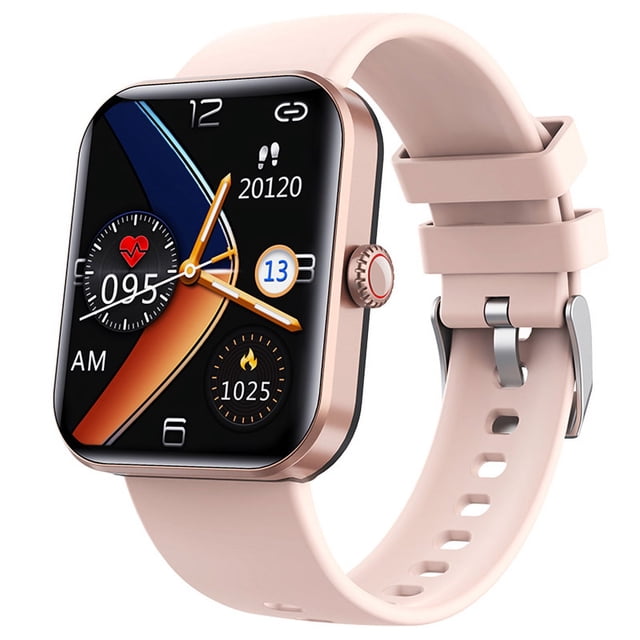 Pulsera inteligente con podómetro de 1,91 pulgadas, control de la temperatura corporal, frecuencia cardíaca, azúcar en sangre y presión arterial