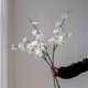 thumbnail image 4 of Jarrón transparente con flores de cerezo artificiales for sala de estar, arreglo decorativo for interiores, 4 of 5