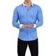 thumbnail image 5 of Camisa John Leopard Shirt Metal Emblem Manga Larga Slim Full, 5 of 6
