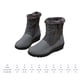thumbnail image 4 of Botas Plataforma Tobillo para Mujer Zapatos Invierno Antideslizantes Piel Sintética para Exteriores (Gris 37), 4 of 8