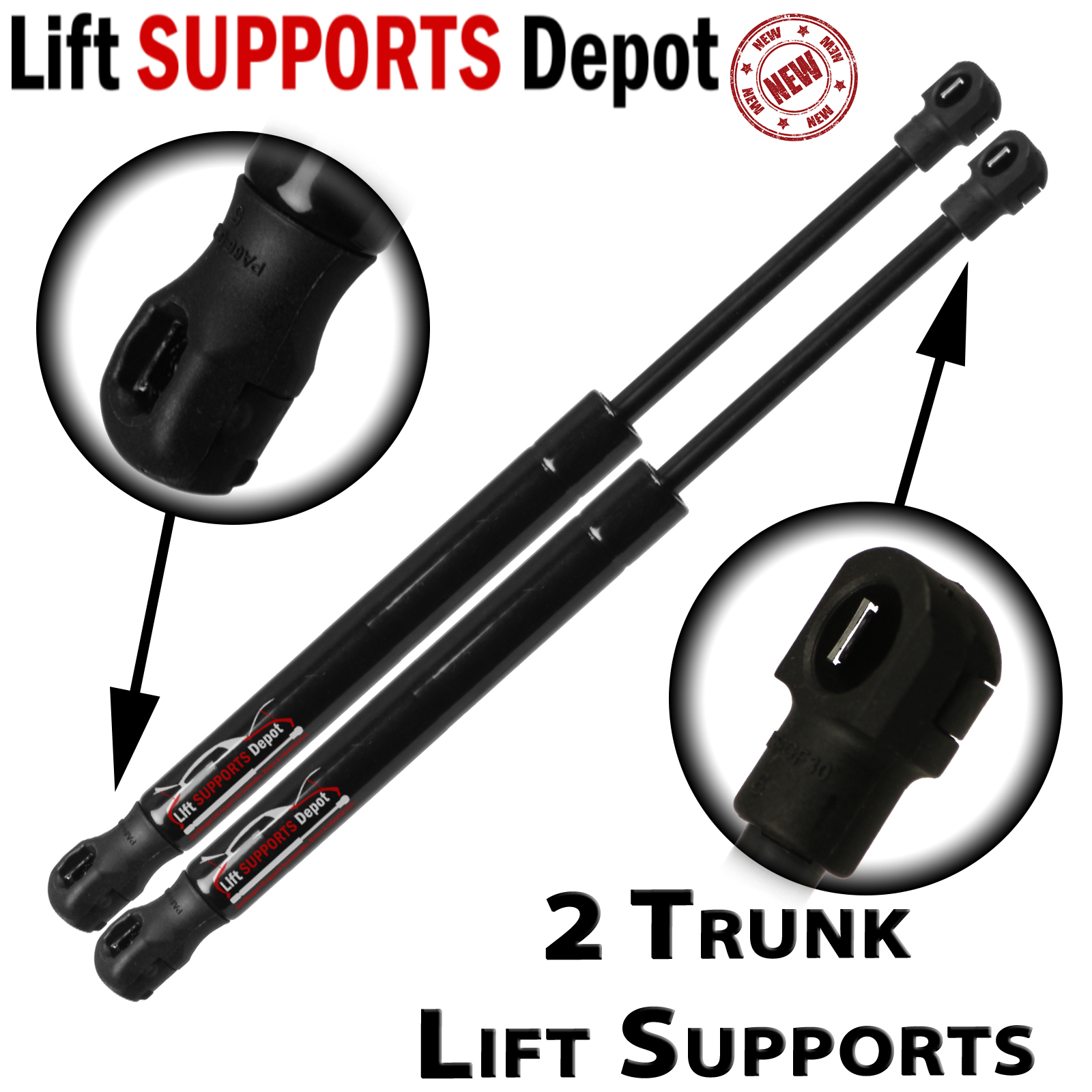 2 Rear Hatch Lift Supports Gas Struts Shocks For Toyota Celica 2000 2001-2005