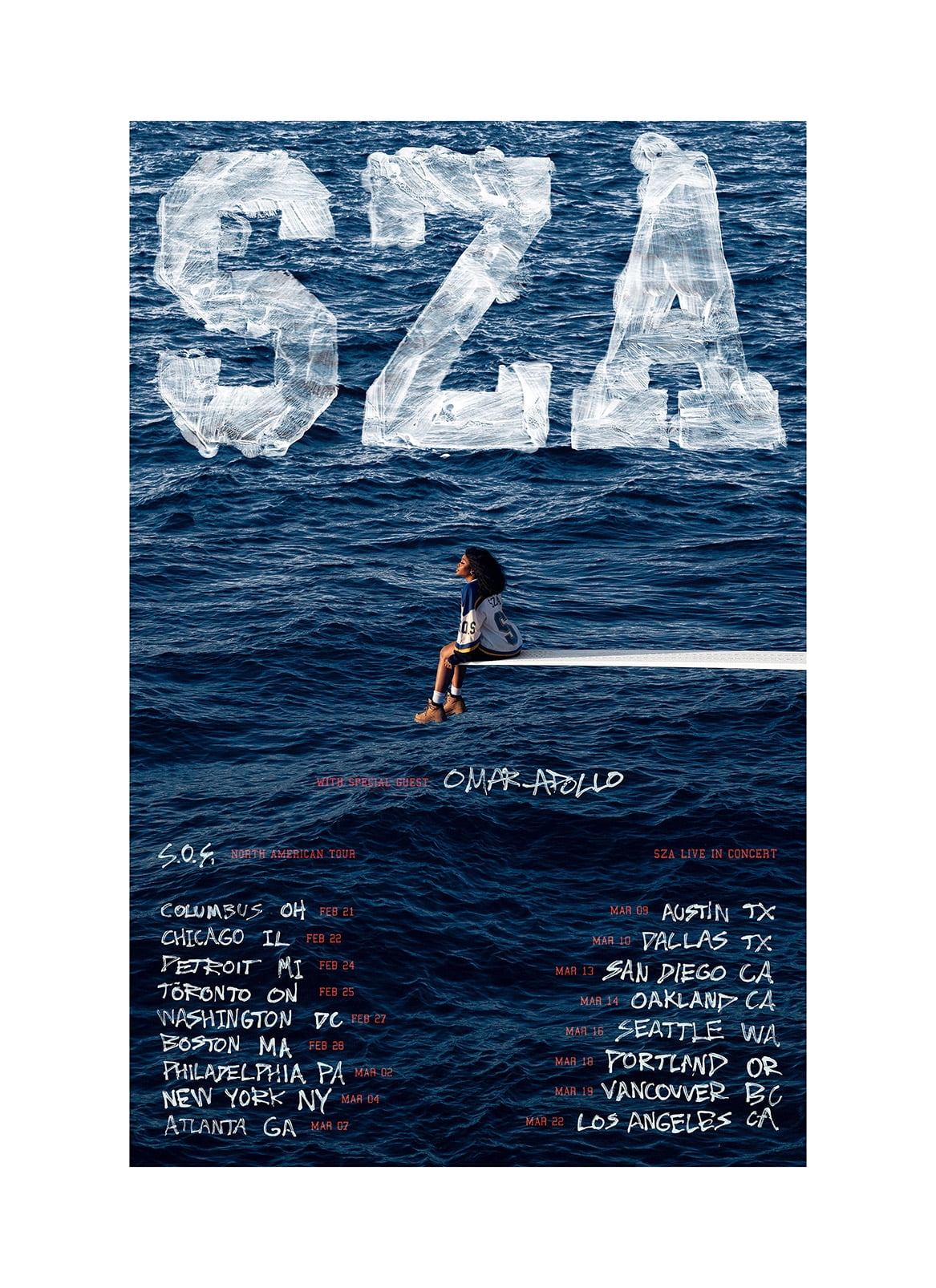 Sza 2023 Tour Poster, Wall Art Gift, 12x18Inch Unframed Highquality Album Cover Prints, Unique