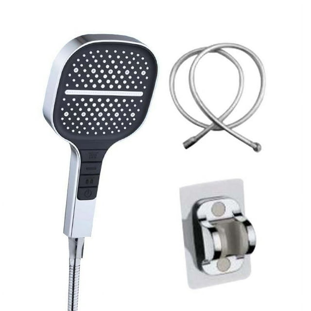 EGNMCR Shower Head Shower Head Showerhead Booster Super Strong Pressurized Large Outflow Bath Bathroom Spray Shower Bath Bath Sunshine Set a showerhead