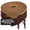 Dark, variant on Showman 8ft Argentina Cowhide Leather Split Reins (Light)