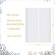 thumbnail image 4 of 150 Hojas de Vitela Predoblada para Invitaciones de 5 X 7, Envoltorios de Vitela para Invitaciones de Boda de 5 X 7, Forros para Sobres, 4 of 5