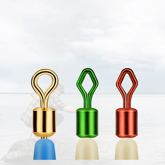 HONITANO Round Blue Fishing Beads 30Pc for Anti- and Fix Stopper on Line