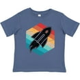 thumbnail image 3 of Inktastic Rocket Ship Retro Space Boys or Girls Toddler T-Shirt, 3 of 5
