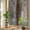 Brown, variant on Boho Black Brown Privacy Window Film, Decorative Stained Glass Window Film, Vintage Geometric Southwestern Ethnic Resuable Rainbow Static Cling for Home Bathroom Living Room Glass Door 17.7"x39.3"