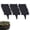 Black, variant on 15PCS Landscape Edging Border Imitation Plastic Stone Garden Fence Retaining Edging Border Effect Decorative for Flower Bed, Backyard, Patio, Walkway, Fake Stone Garden Barrier Outdoor