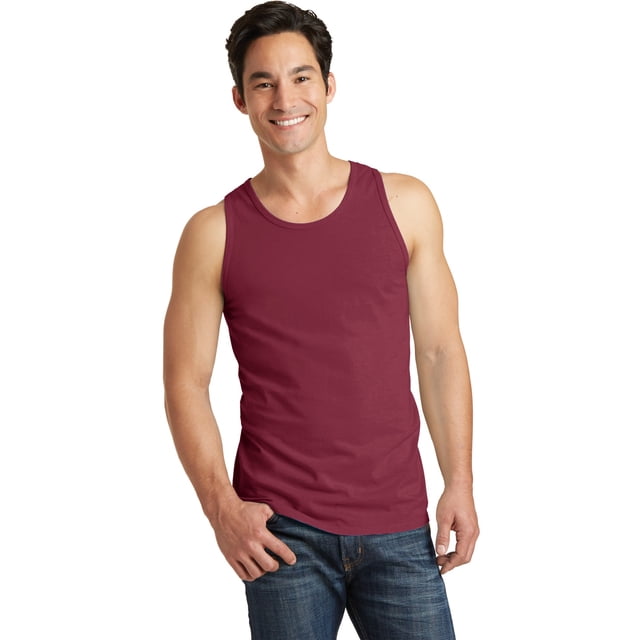Camiseta sin mangas te?ida en prenda Beach Wash? de Port & Company?. PC099TT Puerto & Compa??a PC099TT