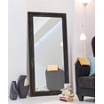 thumbnail image 4 of Hitchcock Butterfield 814902 Rustic Weathered Reclaimed Ebony Wood Yosemite Rectangle Mirror, 4 of 4