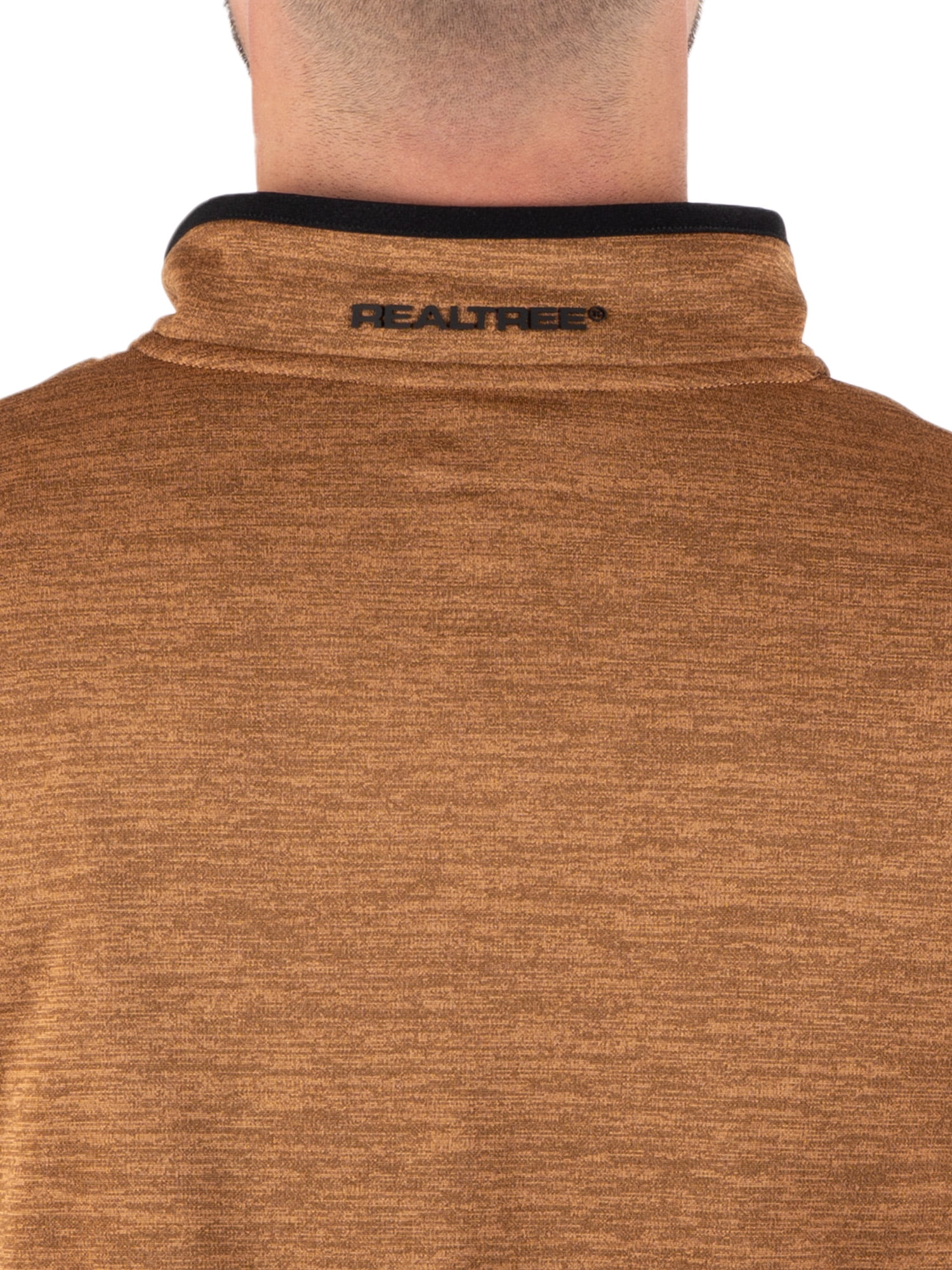 Realtree Men's Fleece Quarter Zip Pullover Sweatshirt, Sizes S-2XL