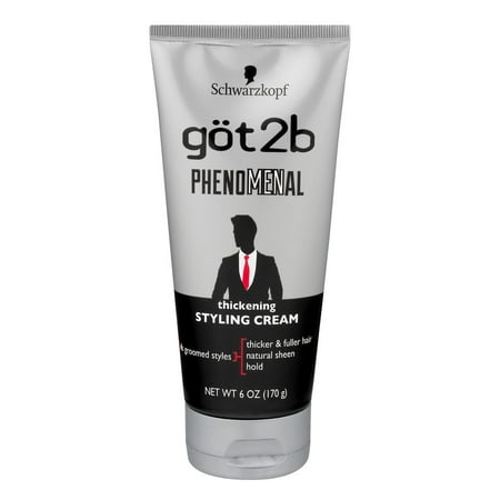 Got2b Phenomenal Thickening Styling Cream 6 oz. (The Best Hair Cream For Men)