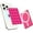 Hot Pink, variant on Magnetic Suction Phone Grippy for MagSafe Case, Silicone Cup Sticky Mount for iPhone 12/13/14/15/16 Pro Max/Pro/Plus/Mini, Hands-Free Selfie/Video for TikTok Creator/Influencer, Light Blue