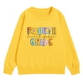 thumbnail image 4 of KAUOD First Day of School Outfits for Girls Fourth Grade Kids Back to School Sweatshirt Comfortable Crewneck Blouse Tops, 4 of 7