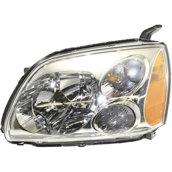 Headlight Compatible With 2005-2007, 2010-2012 Mitsubishi Galant Left Driver Halogen With bulb(s)