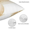 thumbnail image 3 of Pofeuu Christmas Snowman Gift Print Double-sided plush pillowcase Square Throw Pillow Covers Pillows Cover for Living Room Bedroom Sofa Couch Cushion Cover（No pillow core）-24"x24", 3 of 7