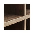 thumbnail image 4 of Klair Living Perry Farmhouse Wood Bookcase in Rustic Gray Finish, 4 of 4