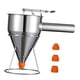 thumbnail image 4 of Embudo dispensador de masa para repostería con boquillas de silicona. Embudo para repostería. 1200ML, 4 of 9