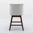 thumbnail image 4 of MIKIBAMA 26'' H Seat Height Upholstered Bar Stools Set of 2, 4 of 11