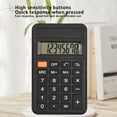 thumbnail image 6 of Suncoda Calculator, Portable Basic Battery Powered Calculator 12 Digit Large LCD Display Calculators Desktop for Office School Market Home Use, 6 of 7