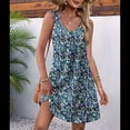 thumbnail image 4 of Vestidos de Verano para Mujer, Vestido Informal con Bolsillo, para Playa, para Cubrirse, Traje de Baño. Color 4 M, 4 of 7