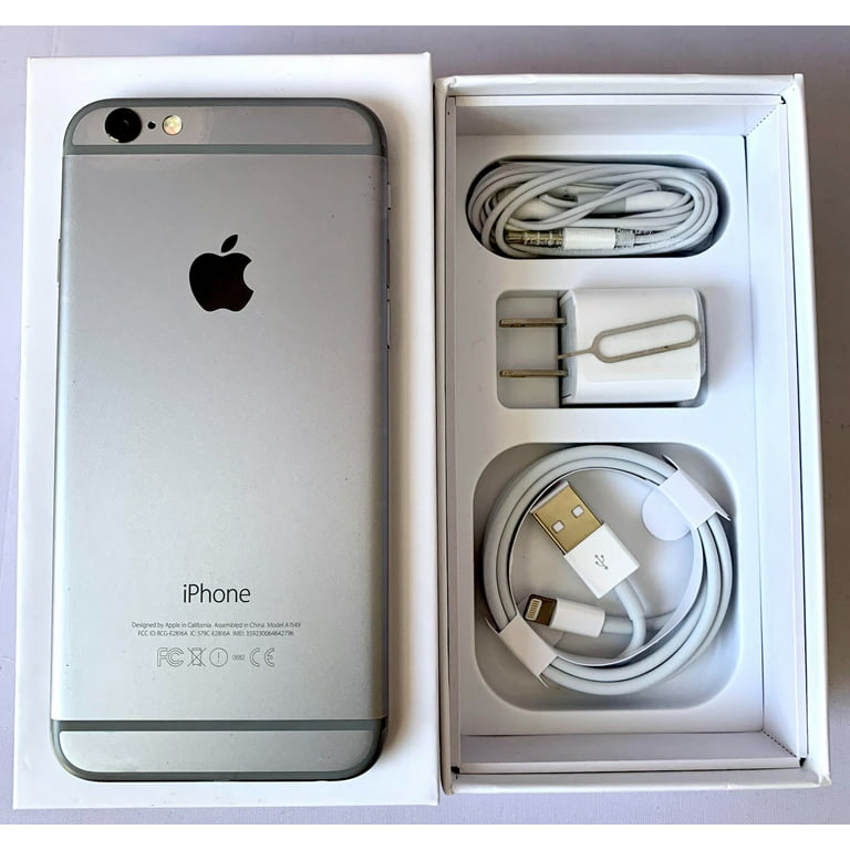konstruktion design Kollektive Refurbished Apple iPhone 6 16GB, Space Gray - Unlocked GSM - Walmart.com