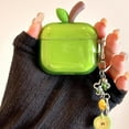 thumbnail image 5 of Protective Case Cover for AirPods 4, Apple-shaped Shockproof Earphone Case, 5 of 8