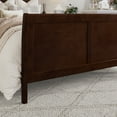 thumbnail image 5 of AFI Portland Full Low Profile Platform Bed with Matching Footboard, Walnut, 5 of 9